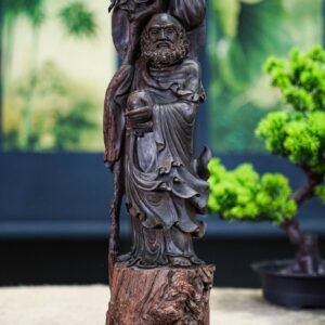 Đạt ma gỗ trắc đen