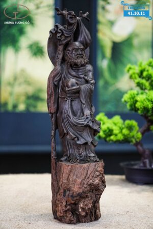 Đạt ma gỗ trắc đen