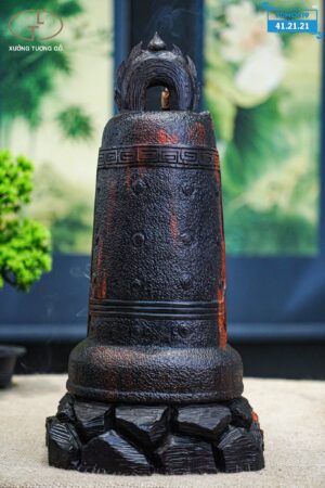 đạt ma chuông gỗ trắc