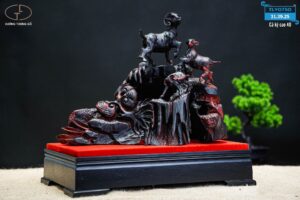 Tam dương gỗ trắc đỏ đen
