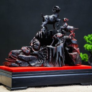 Tam dương gỗ trắc đỏ đen