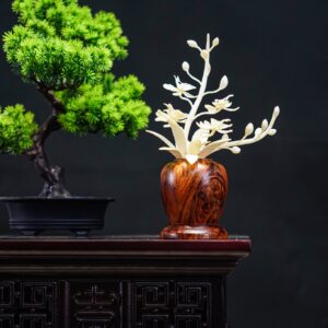 Bình hoa gỗ mini