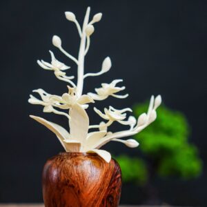 Bình hoa gỗ mini