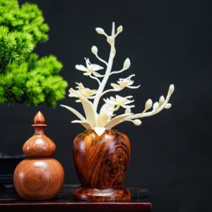 Bình hoa gỗ mini