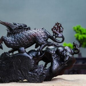 Song hoả kì lân gỗ trắc