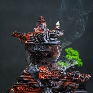 Đạt ma thiền xông trầm gỗ trắc