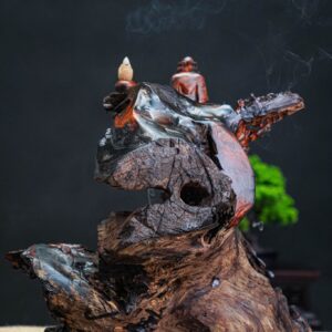 Đạt ma thiền xông trầm gỗ trắc