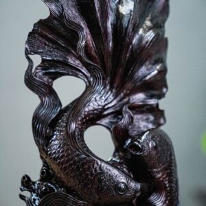 Song ngư vượt sóng gỗ trắc