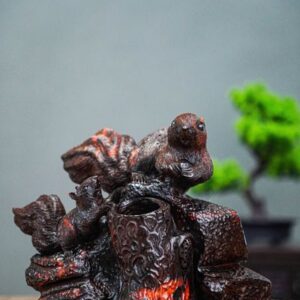 Song sóc gỗ trắc