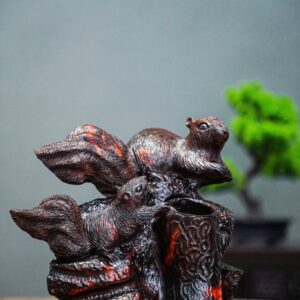 Song sóc gỗ trắc