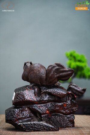 Song sóc gỗ trắc