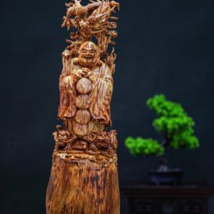 Di lặc long lân gỗ sưa