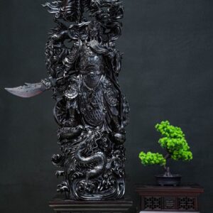 quan công cầm đao tử đàn tím