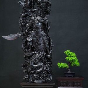 quan công cầm đao tử đàn tím