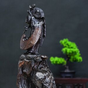 đạt ma khất thực gỗ trắc