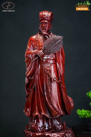 Khổng minh 80 tử đàn đỏ