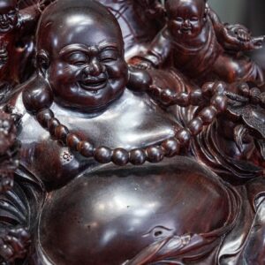 Di lặc tam phúc tử đàn đỏ