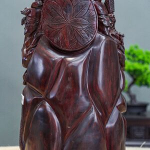 Di lặc tam phúc tử đàn đỏ