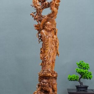 Đạt ma hàng long gỗ sưa