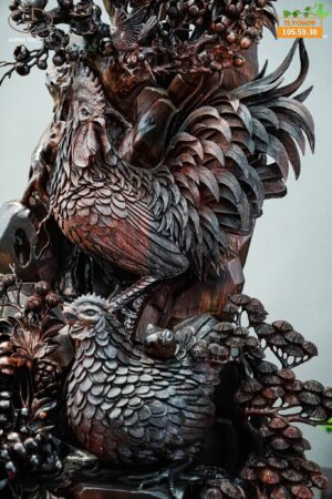 Gia đình gà gỗ trắc