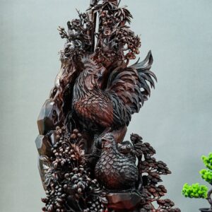 Gia đình gà gỗ trắc