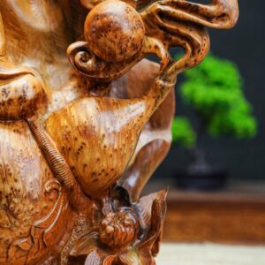 Đạt ma gỗ nu ngọc am
