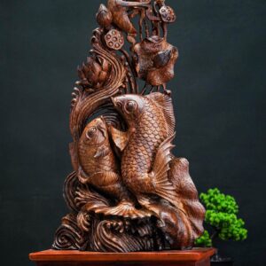 Cá chép gỗ cẩm