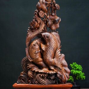 Cá chép gỗ cẩm