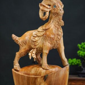 Dê gỗ ngọc am đứng vàng