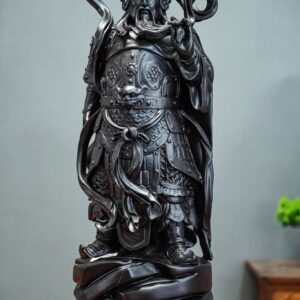 Quan công gỗ tử đàn tim