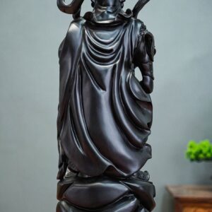 Quan công gỗ tử đàn tim
