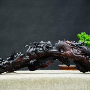 nhất long vờn ngọc gỗ trắc