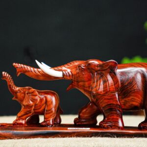Voi mẫu tử gỗ trắc
