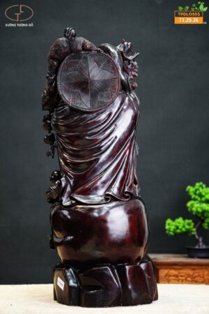 Di lạc tam tiểu gỗ tử đàn