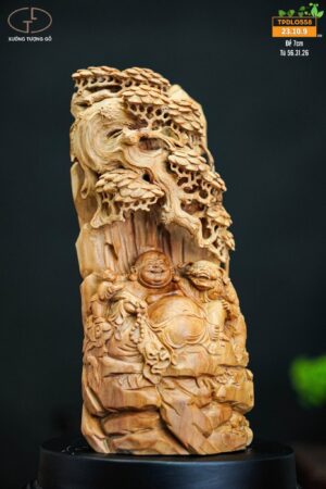 di lặc ngồi gốc tùng đàn hương