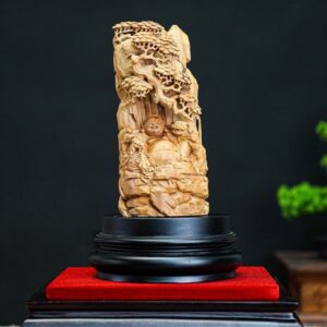 di lặc ngồi gốc tùng đàn hương
