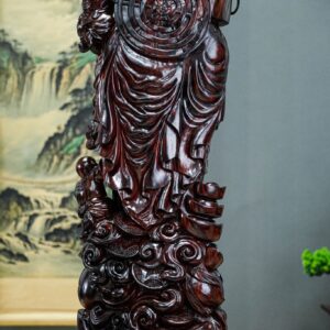 di lặc tam phúc gỗ trắc