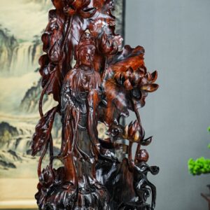 Phật bà gỗ trắc