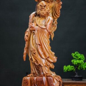đạt ma khất thực gỗ hương