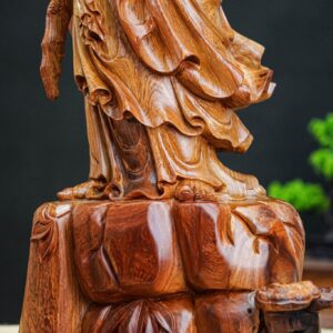 đạt ma khất thực gỗ hương
