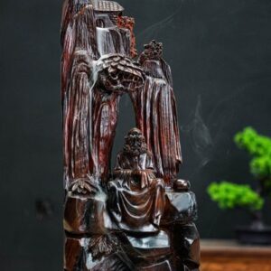 đạt ma ngồi thiền xông trầm