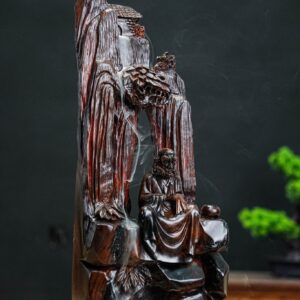 đạt ma ngồi thiền xông trầm