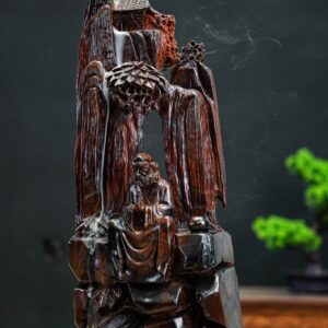 đạt ma ngồi thiền xông trầm