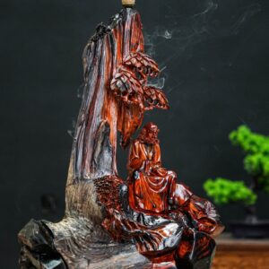 đạt ma ngồi thiền xông trầ