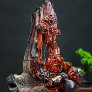 đạt ma ngồi thiền xông trầ