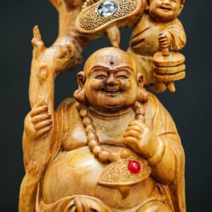 Di lặc nhị phúc đàn hương