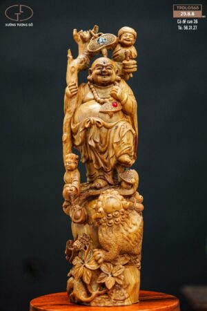 Di lặc nhị phúc đàn hương