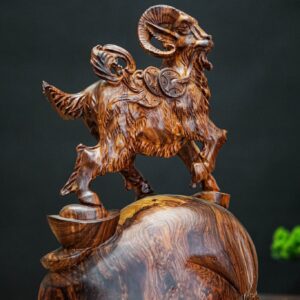 dê trấn bao tiền gỗ cẩm