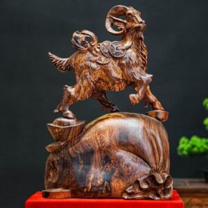 dê trấn bao tiền gỗ cẩm