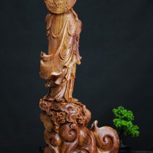 Đạt ma đứng sóng gỗ hương